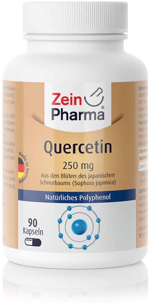 Zein Pharma Jarrow Quercetin, Kvercetin, 250 mg, 90 kapslí