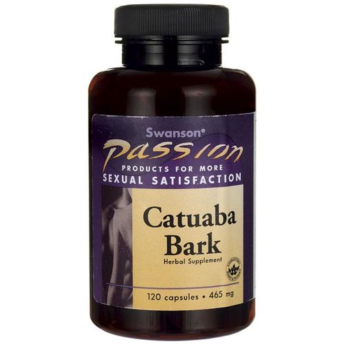 Swanson Catuaba Bark (Katuava kůra), 465 mg 120 kapslí