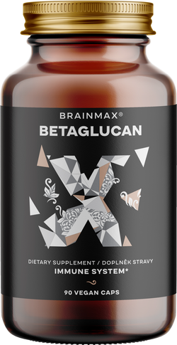 BrainMax Betaglucan, 90 rastlinných kapsúl