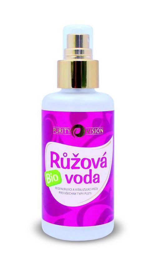 PURITY VISION, Růžová voda BIO,100 ML