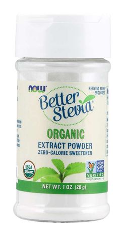 NOW® Foods NOW Better Stevia Extract Powder, Organic, 28 g