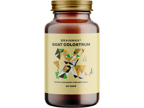 BrainMax KIDS Goat Colostrum, 60 rastlinných kapsúl