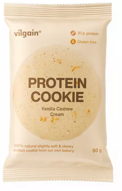 Vilgain Protein Cookie – Vanilkový krém s mandľami 80 g