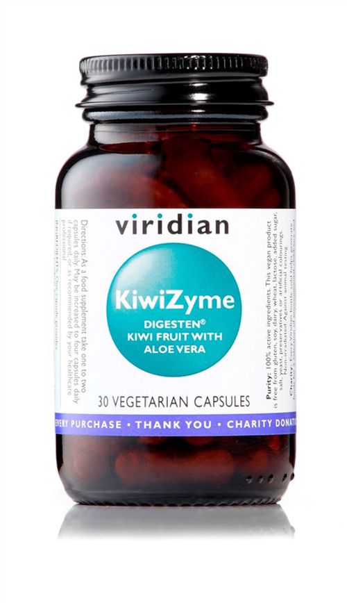 Viridian KiwiZyme (trávicí enzymy) 30 kapslí