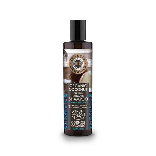 Planeta Organica, Kokosový hydratační šampon, 280 ml