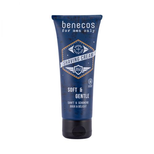 Benecos krém na holenie pre mužov BIO, 75 ml