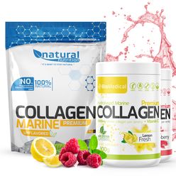 Collagen Premium - hydrolyzovaný rybací kolagén 300g Stevia Lemon Fresh