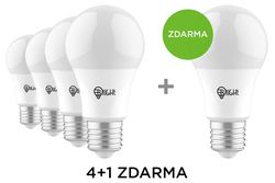 4+1 zdarma: Múdra žiarovka Blight LED, závit E27, 11W, WiFi, APP, stmievateľná, farebná