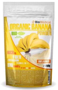 Organic Banana Powder – Bio banánový prášok 200g