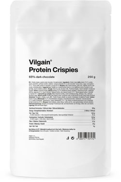 Vilgain Protein Crispies 65 % tmavá čokoláda