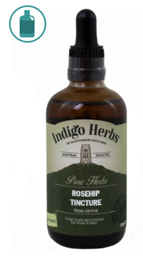 Indigo Herbs Rosehip, šípka tinktúra, 100 ml