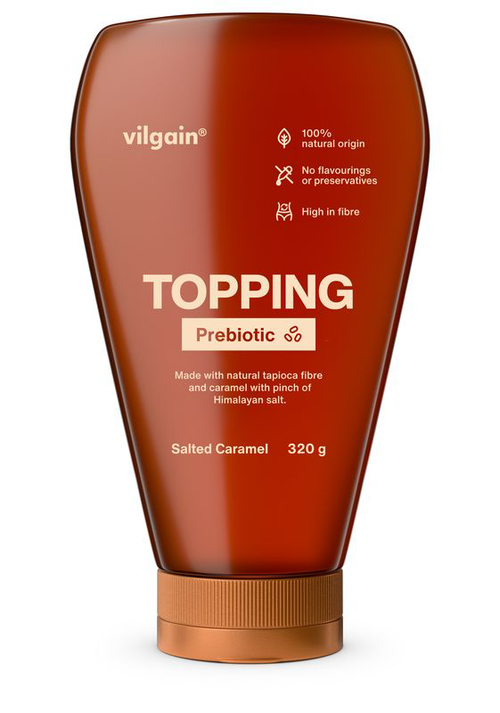 Vilgain Prebiotic Topping – slaný karamel 320 g