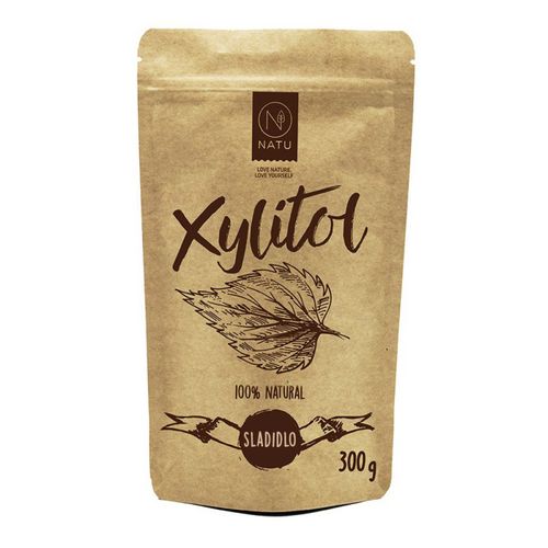 NATU - Xylitol - březový cukr, 300g