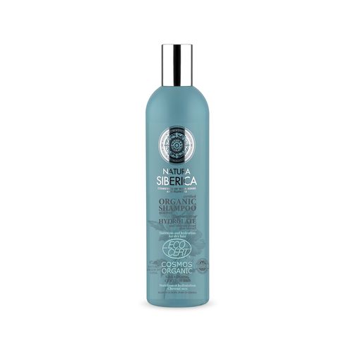 Natura Siberica Hydrolates hydratačný šampón pre suché vlasy, 400 ml