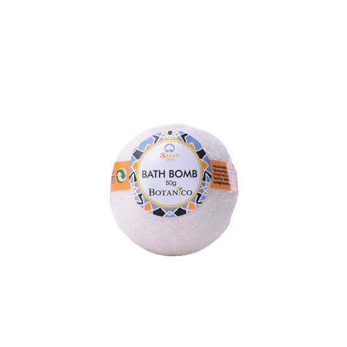 BOTANICO - bath bombs (šumivá kúpeľová guľa), 50g - arganový olej