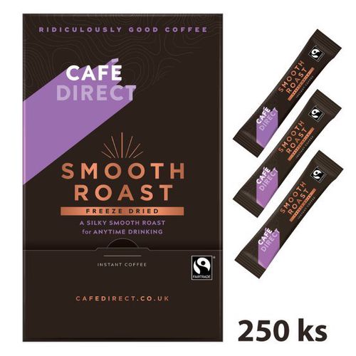 Cafédirect - Smooth Roast instantná káva, 250 x 1.5 g