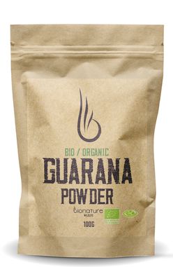 Bio Organic Guarana prášok - BioNature 100g