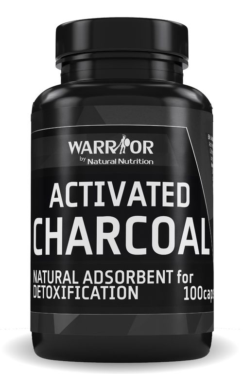 Activated Charcoal - čierne uhlie 100 caps