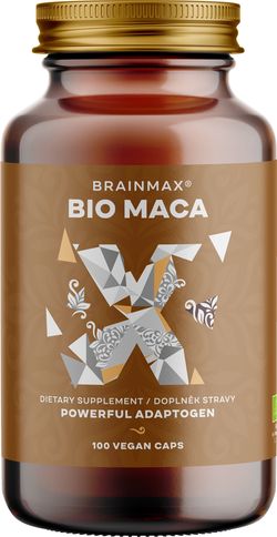 BrainMax BIO Maca, 740 mg, 100 kapsúl