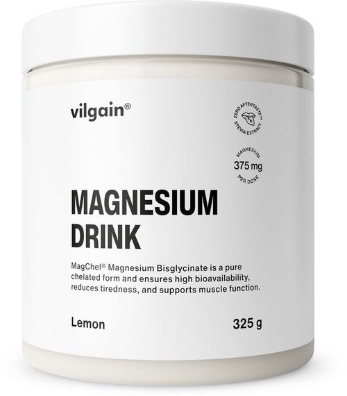 Vilgain Magnesium Drink citrón 325 g