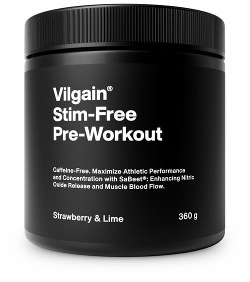 Vilgain Pre-Workout bez stimulantov 2.0 jahoda/limetka