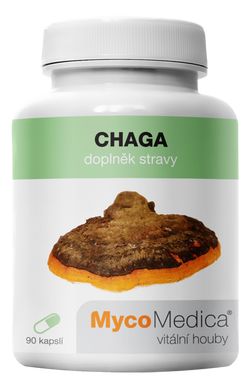 MycoMedica - Chaga v optimální koncentraci, 90 rostlinných kapslí