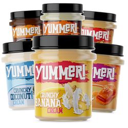 Orieškové maslá Yummer! 300g Crunchy Banana Cream