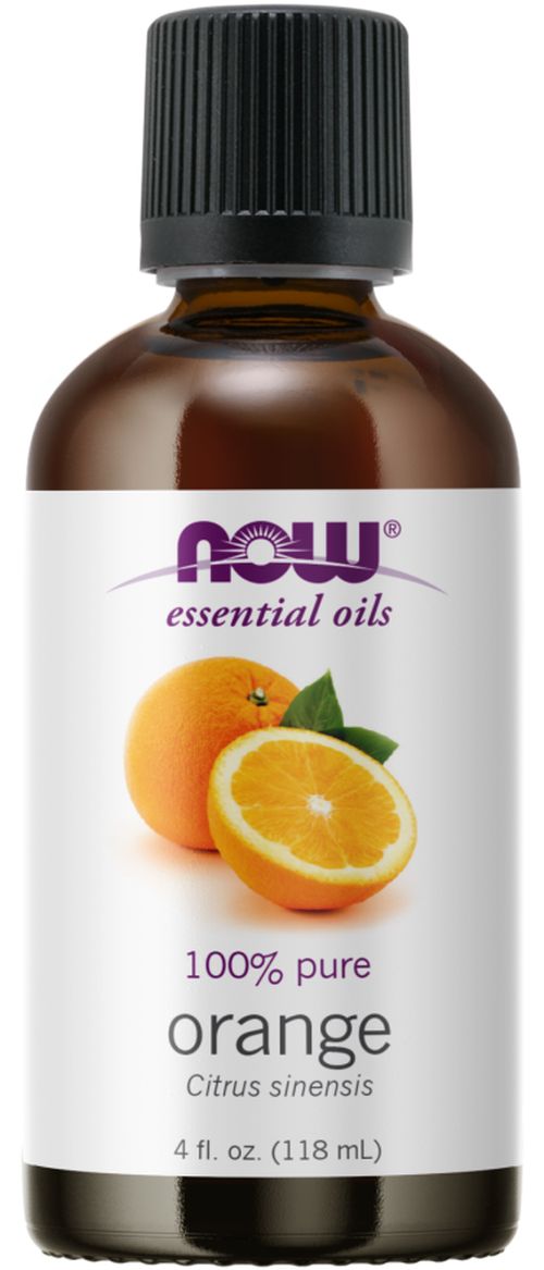 NOW® Foods NOW Essential Oil, Orange oil Pure (éterický olej Pomeranč), 118 ml