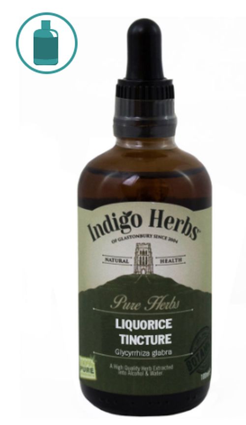 Indigo Herbs Liquorice, tinktúra zo sladkého drievka, 100 ml