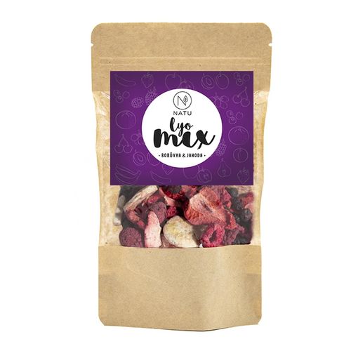 NATU - Lyo Mix - Borůvka & Jahoda, 35g