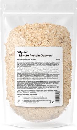 Vilgain Minútová proteínová kaša vianočné korenie a karamel 400 g