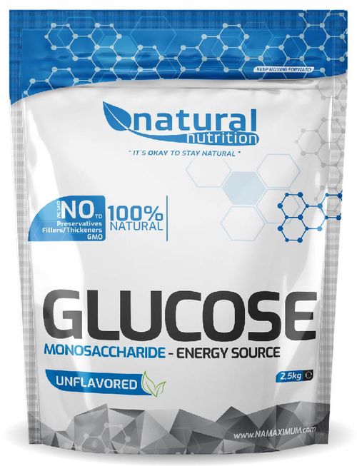 Glucose - Dextróza - Hroznový cukor Natural 2,5 kg