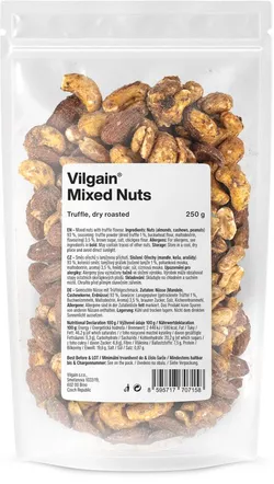 Vilgain Mixed Nuts – hľuzovky 250 g