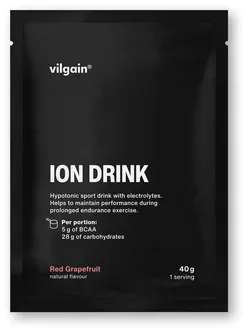 Vilgain Iónový nápoj – červený grep 40 g