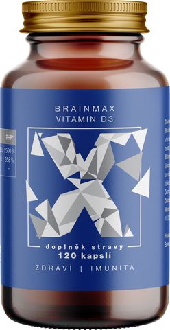 BrainMax Vitamin D3 5000 IU, 120 kapsúl