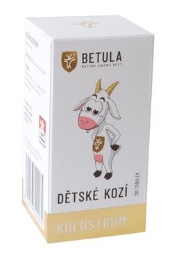 Betula - detské kozie kolostrum (colostrum), 125 mg, 120 kapsúl