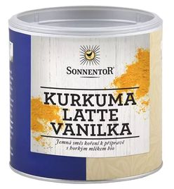 Sonnentor Kurkuma Latte - vanilka 60 g dóza